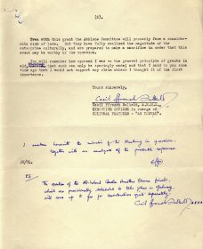 Letter from An Tóstal to William O'Sullivan, Secretary of the Arts Council. (Page 2)